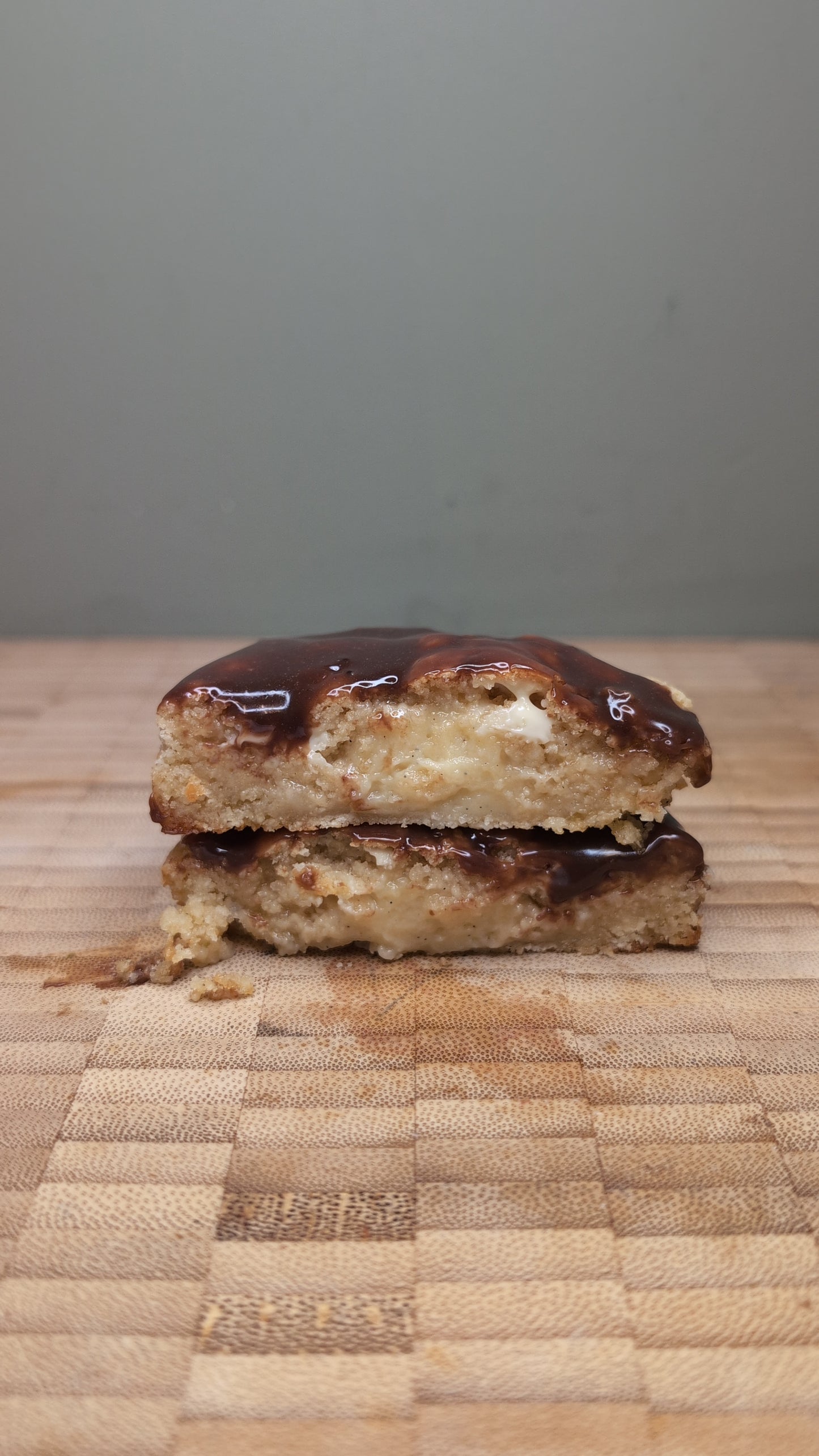 Boston creme pie cookie